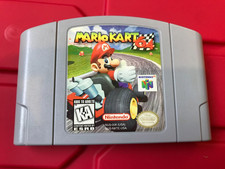 Mario Kart 64 Nintendo 64, 1997 Cleaned / Tested / Authentic N64