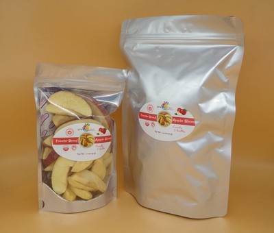 Freeze-Dried Apple Slices 2.5oz 100% Natural No Preservative No Added Sugar
