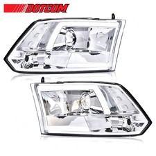 For 2009-2018 Dodge Ram 1500 2500 Chrome Clear Led Drl Quad Projector Headlights For 2009-2018 Dodge Ram 1500 2500 Chrome Clear Led Drl Quad Projector Headlights
