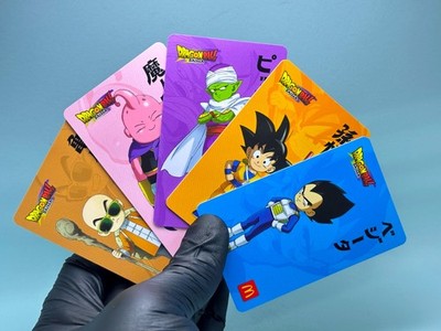 5 card set McDonald's 2025 Dragon Ball Daima Cards Pack Collection