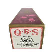QRS Player Piano Word Roll XP-284-C World War II Commerorative