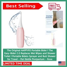 Compact Travel Bidet in Rose - Gentle Personal Care, Perfect for Postpartum