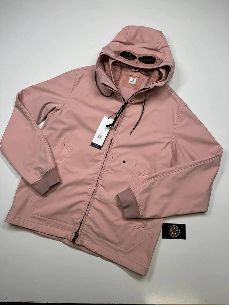CP COMPANY GD Shell Goggle Jacket in Rose - Size 48 / Medium  / 21”.  P2P thumbnail 9