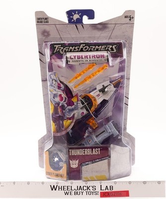 Thunderblast Transformers Cybertron 2006 Hasbro Action Figure NEW SEALED