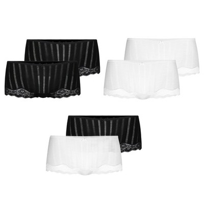 CALIDA Damen Panty 2er Pack - Etude Toujours, Low Cut, Jersey, einfarbig