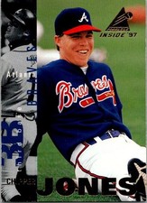 Chipper Jones - 1997 Pinnacle Inside - # 31 - Braves