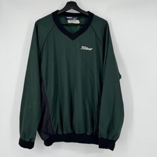 Vintage Titleist Mens XXL Green Houndstooth G...