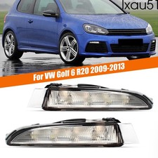 For Vw Golf 6 Mk6 R20 2009-2013 Pair Led Drl Daytime Running Lights For Vw Golf 6 Mk6 R20 2009-2013 Pair Led Drl Daytime Running Lights