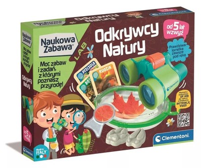 8005125508945 Clementoni Naukowa zabawa Odkrywcy Natury Lab Junior Clementoni