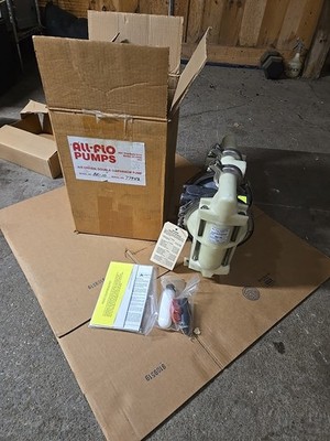 All Flo Air Driven Double Diaphragm Pump BK-10 New Old Stock