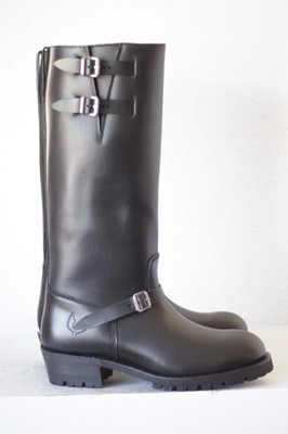 Biker Boots Embossy ( Heavy Duty Leather Motorcycle Engineer Boots ) EU 40 / UK 6.5