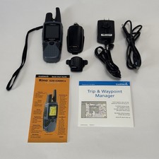 Garmin Rino 520HCx 520 GPS Bundle batteria e altro testato funzionante