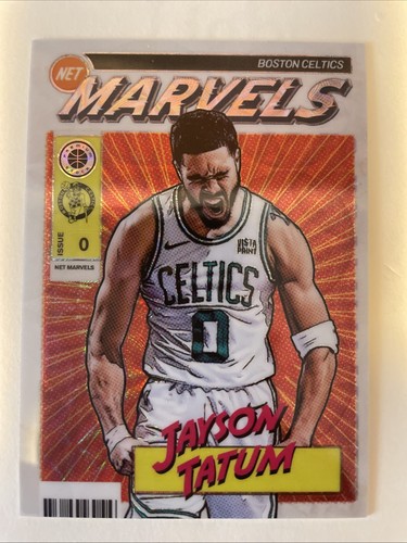 Panini 2023-24 NBA Hoops Premium Stock Retro Net Marvels Scope Jayson Tatum #5