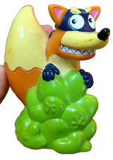 Vtg 2003 Dora the Explorer SWIPER THE FOX 3" PVC Figure Cake Topper Toy