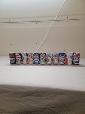 Pepsi Lot of 11 Vintage Pepsi & Diet Pepsi 12oz Cans Winter Wonderland 1776-1976