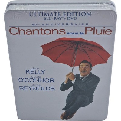 Chantons sous la pluie (1952) MetalPak Blu-ray + DVD Zone B + Zone 2