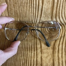 Vintage Marcolin Italy Marchon 990-118 Gold Eyeglass FRAMES ONLY 55 16