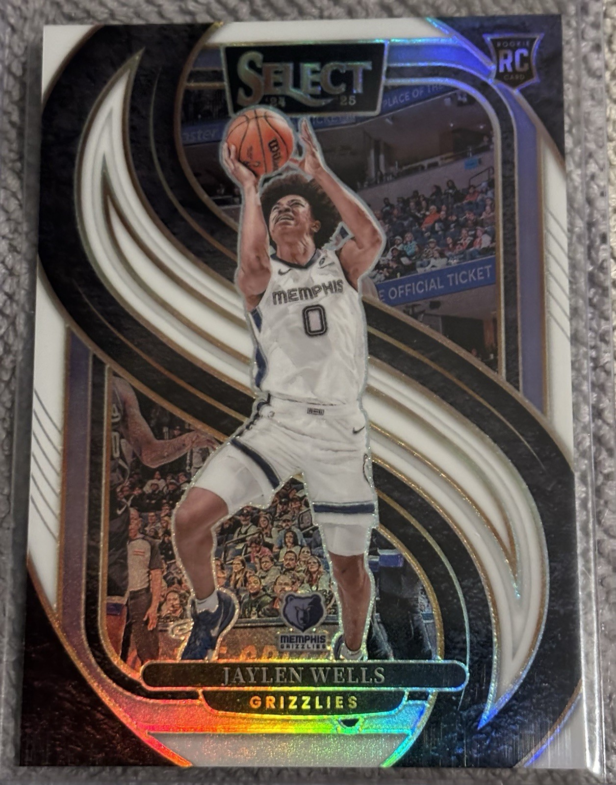 2024-25 Select ~ Jaylen Wells ~ #/149 ~ Rookie Premier Level ~ White Prizm