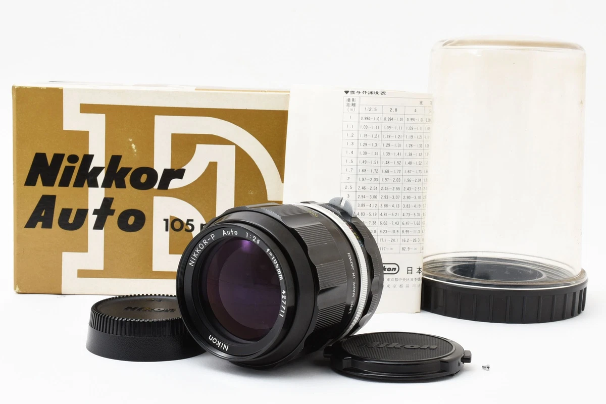 Preços baixos em Lentes de câmera Nikon 105mm f/2.5 | eBay
