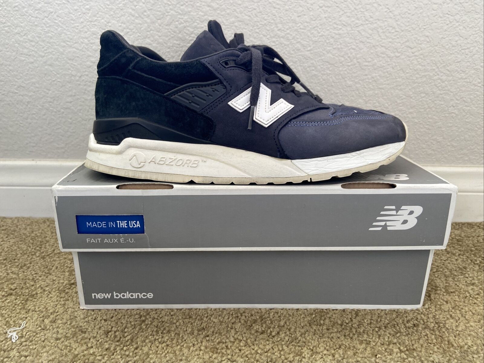 carne de vaca cola por inadvertencia New Balance M998 Ronnie Fieg City Never Sleeps SIZE 8 | eBay