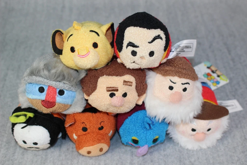 DISNEY TSUM TSUM Plush Stackable Soft Toy New Stuffed Animals 9x Mixed Lot 2010s - Bild 4 von 4