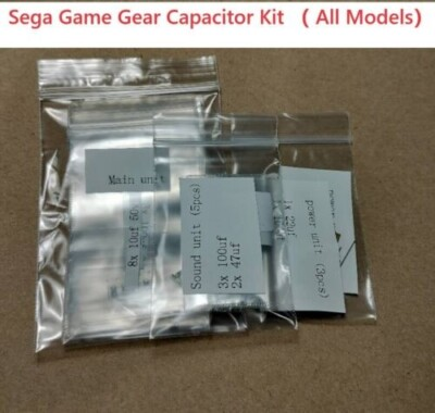 #ad #ad 【 Fixes All Models Sega Game Gear Ceramic Capacitor Replacement Repair Kit 】 $14.99