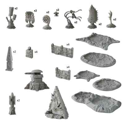 Terrain Crate Death World Mantic Miniature D & D New!