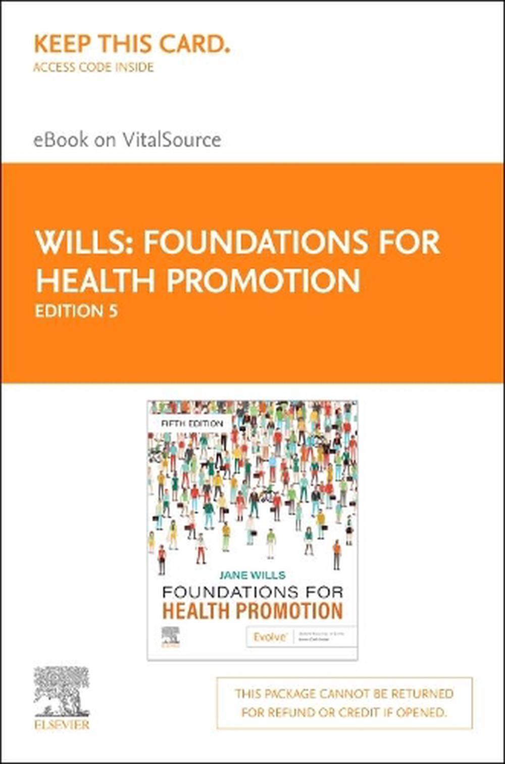 Foundations for Health Promotion Elsevier eBook on Vitalsource