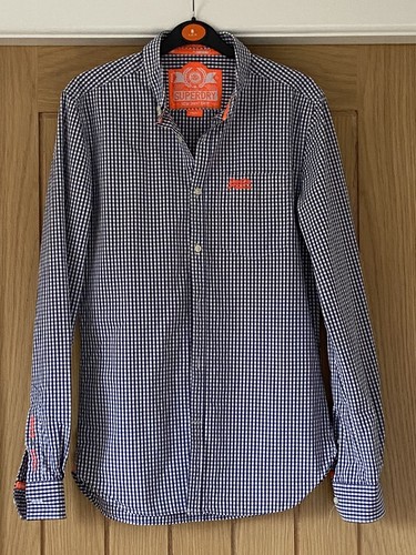 Superdry Mens London Button Down Long Sleeve Casual Formal Shirt Size S - Picture 5 of 5