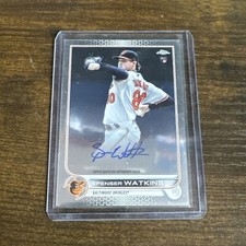 2022 Topps Chrome Spenser Watkins Rookie RC Auto Baltimore Orioles #RA-SW MLB