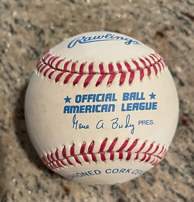 Joe Dimaggio Signed MLB Official Baseball HOF 55 Inscription JSA