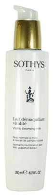 Sothys Vitality Cleansing Milk - 200  ml / 6.76 oz - New in Box