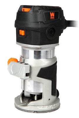 WEN RT1460 6A Handheld 1/4In Variable Speed Laminate Trim Router for Woodworking