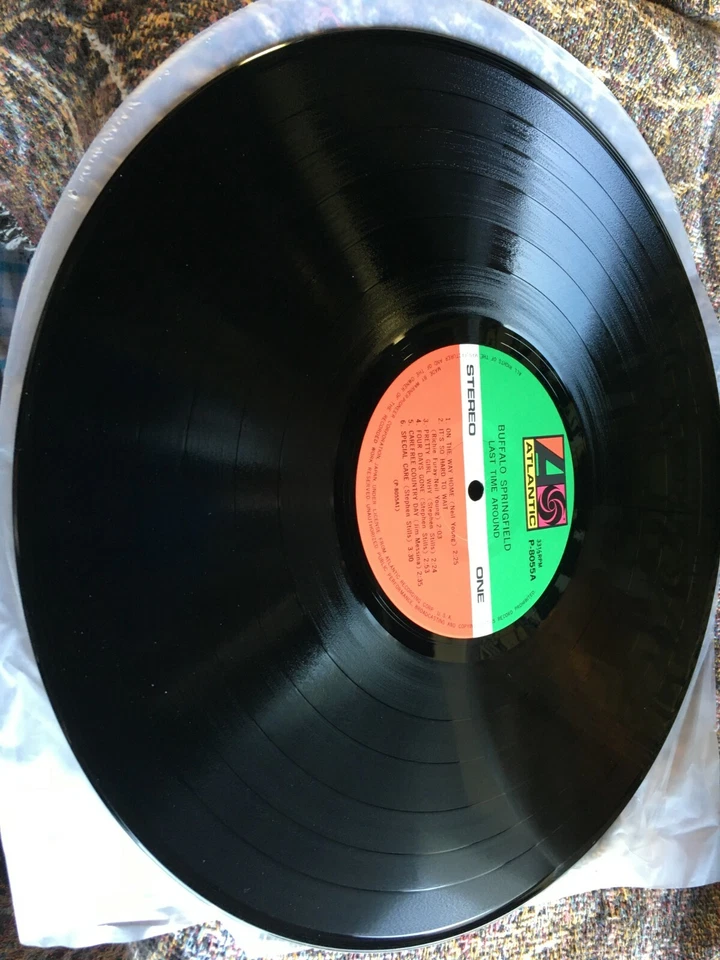 BUFFALO SPRINGFIELD LP last time around LP JAPANESE 1ST PRESS 1971 very SCARCE - Image 3 of 4