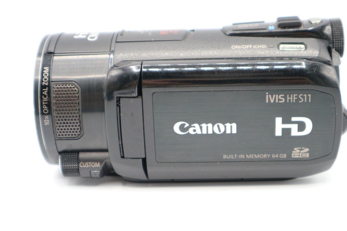 Canon iVIS HF S11 64GB Pro HD Camcorder | eBay