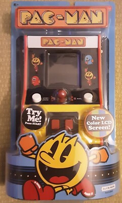 Bandai Namco 2021 Pac-Man Mini Arcade Game Handheld Classic Basic Fun NEW/SEALED