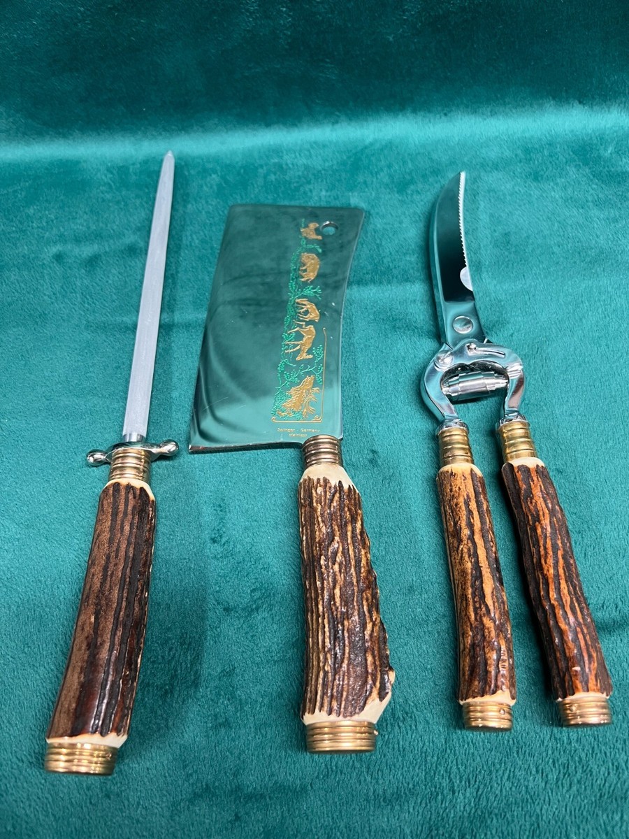 Vintage Anton Winger Jr. Solingen Germany 3-Piece Carving Set | eBay