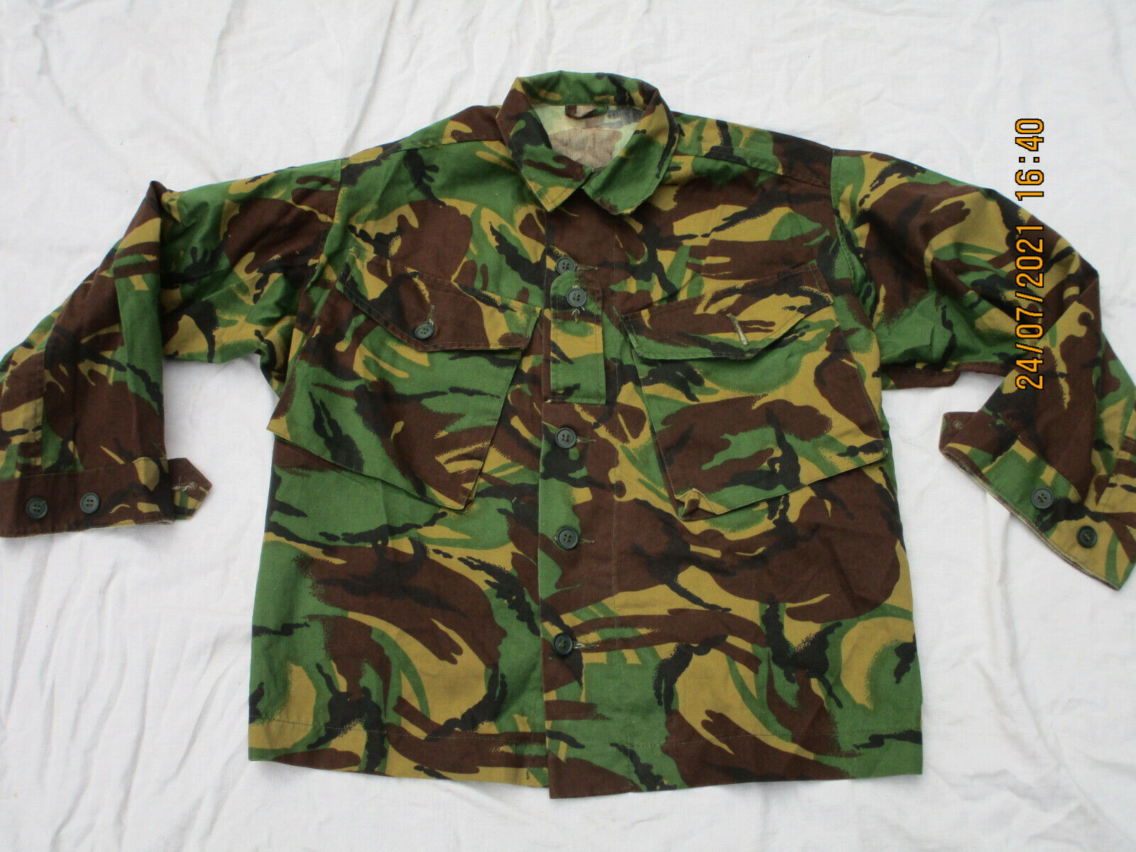 Jacket Tropical DPM / Lightweight, Utilisateur Trial Vêtement, Cs 1995, Scrde ,