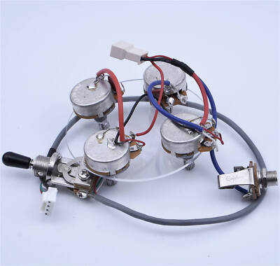 Electric Guitar Humbucker Pre-wired Wiring Harness 2V2T fits Epiphone LP/SG/DOT