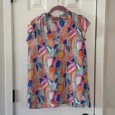 Pixi and Ivy Womens Colorful Blouse Size Unknown E3