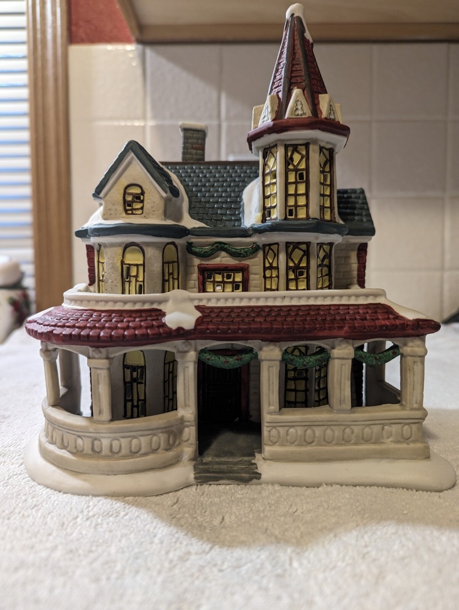 1-Santa's Work Bench Collection Towne Series Webster Manor House
