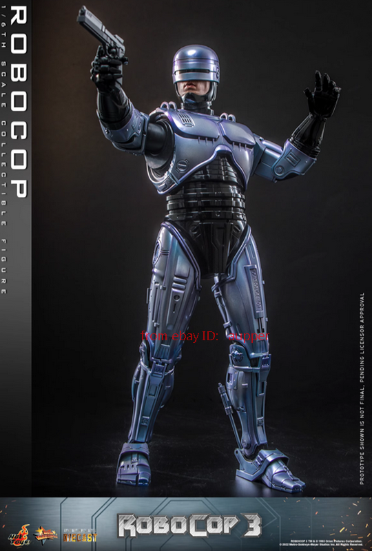 MMS669D49 robocop ロボコップ　ダイキャスト Hot Toys Mms669d49 1/6 Robocop 3 Robocop Standard Ver. Action