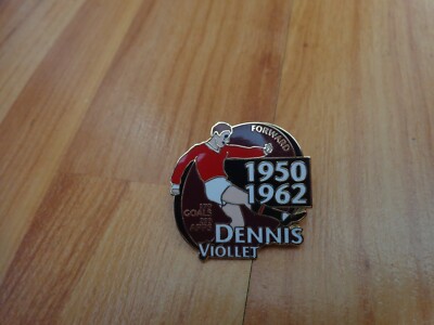 Pin's Manchester United - Dennis Viollet, Collection Danbury Mint (Grand Joueur)