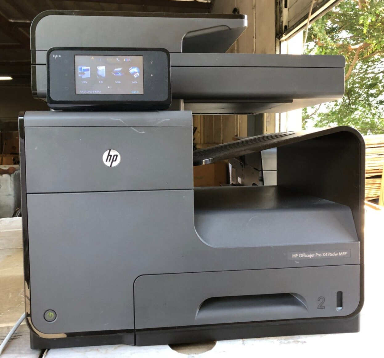 HP Officejet Pro X476dw MFP AllInOne Inkjet Printer For Parts *READ