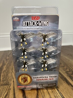 D&D Attack Wing: Aarakocra Troop Expansion Pack Wizkids - FACTORY SEALED