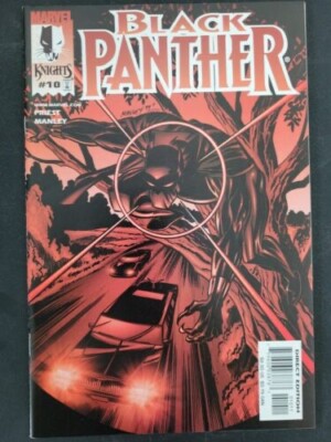 BLACK PANTHER #10 (1999) MARVEL KNIGHTS CHRISTOPHER PRIEST! MIKE MANLEY ART!