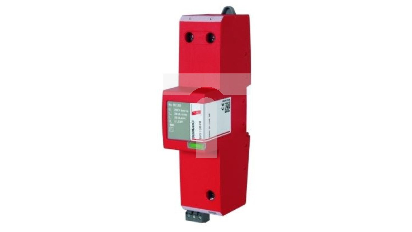 Surge arrester B Type 1 1P 25kA 1.5kV (with built-in fuse) DEHNvenCI 255  /T2UK
