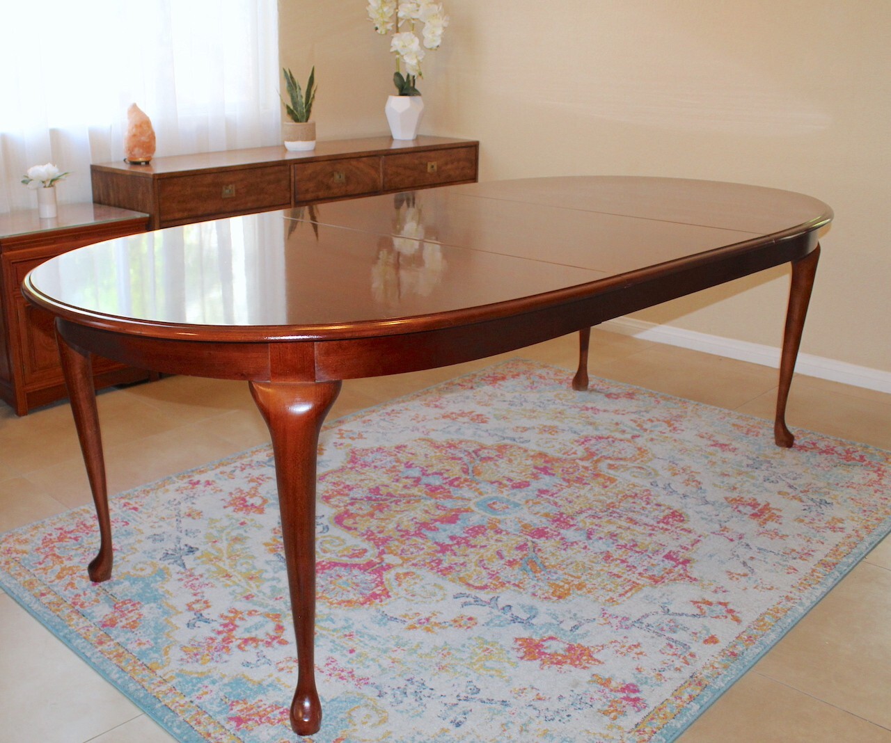 American Drew Solid Cherry Grove Oval Dining Room Table &1 Leaf eBay