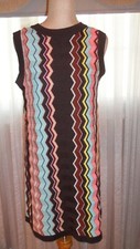 MISSONI FOR TARGET BEAUTIFUL MINI DRESS/TUNIC MULTI-COLOR, SIZE M, PERFECT COMFO