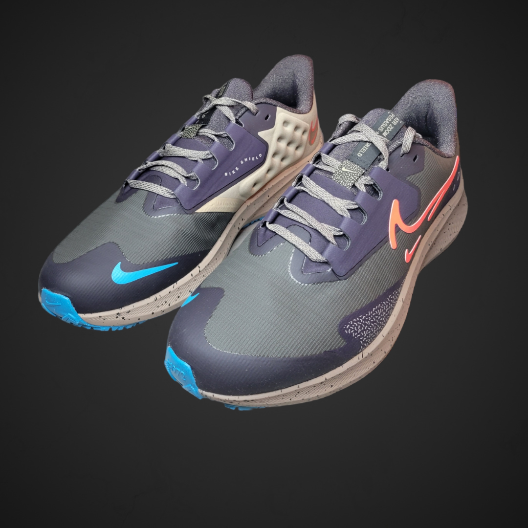 Nike Mens 10 Air Zoom Pegasus 39 Shield Ash Khaki Running Shoes DO7625